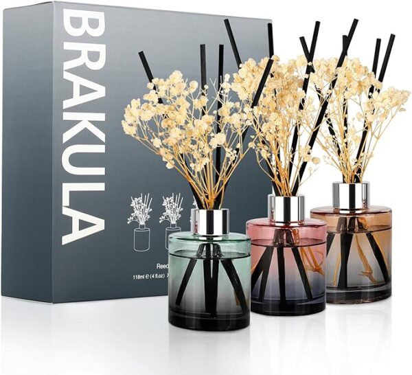 Brakula 3 Pack Reed Diffuser