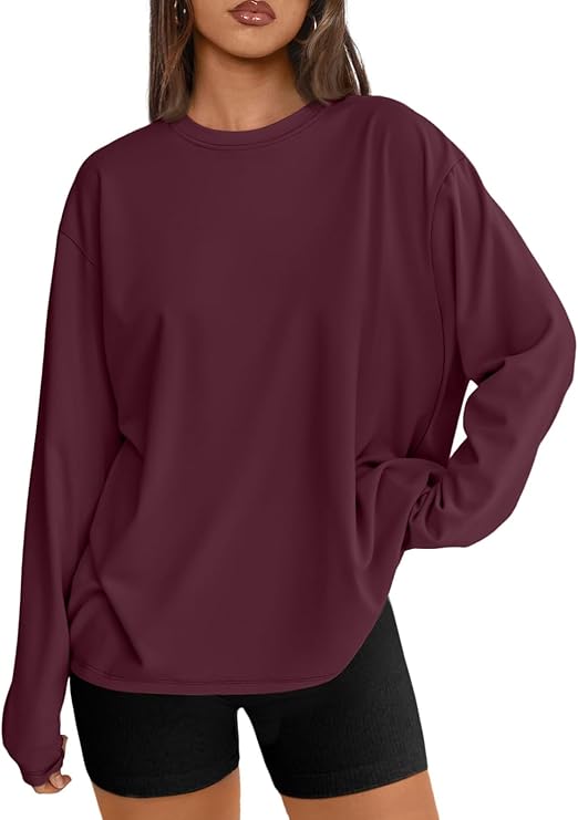 Trendy Queen Womens Oversized Long Sleeve - Image 4