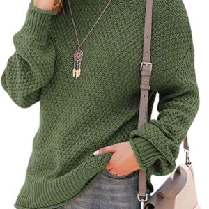 Womens Oversized High Neck Sweater