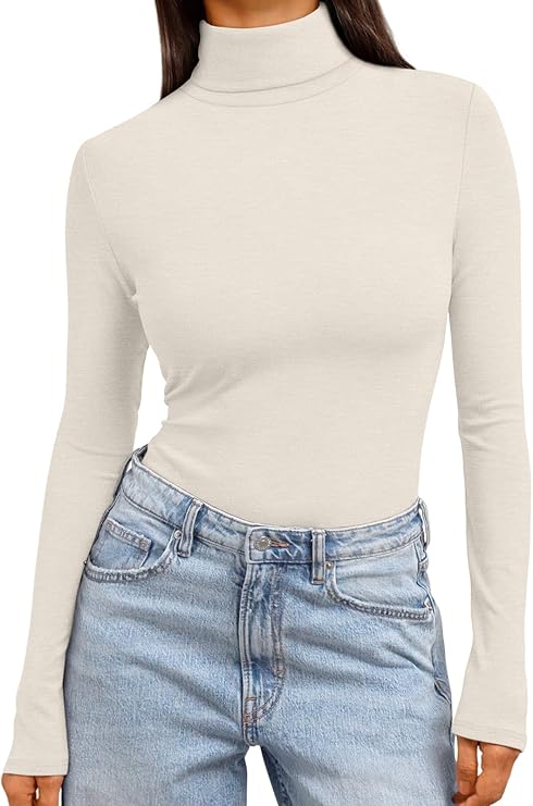 Trendy Queen Women's Turtleneck Long Sleeve - Image 5