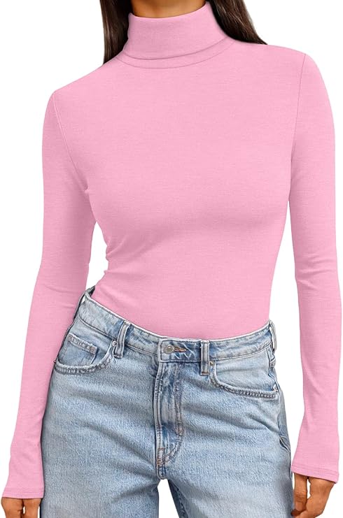 Trendy Queen Women's Turtleneck Long Sleeve - Image 3