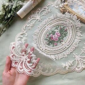 2Pack Retro Lace Placemats