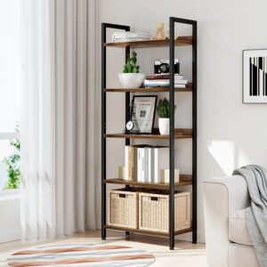 Home Office 5 Tier Bookshelves