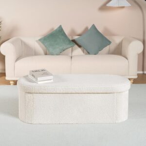 Ottoman with Storage for Living Room