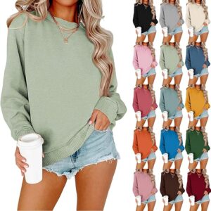 Sweatshirt for Women Casual Crew