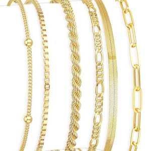 DEARMAY Gold Bracelets for Women Waterproof