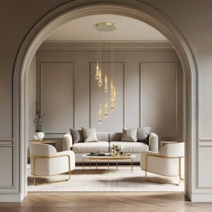 Modern Staircase Chandelier