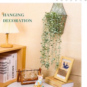 Der Rose 1Pcs Fake Plants Hanging Artificial