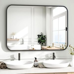Bathroom Wall Mirror Aluminum Frame