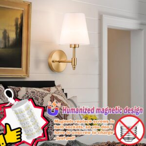 Battery Operated Wall Sconces Set of Two