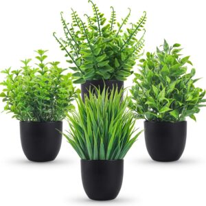 Der Rose Fake Plants 4 Packs Artificial Plants